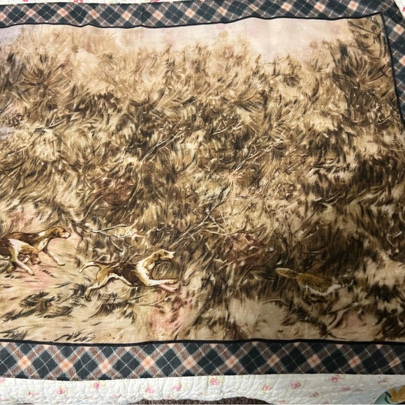 Worth Brand Equestrian Themed Scarf Table Runner - Picture 5 of 16